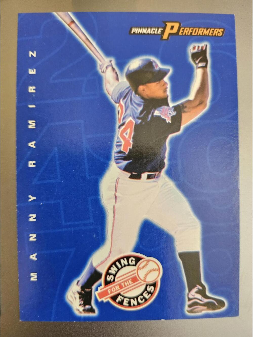 1998 Pinnacle Performers Baseball #18 Manny Ramirez